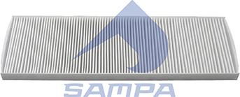 Sampa 010.2818 - Фильтр воздуха в салоне avtokuzovplus.com.ua