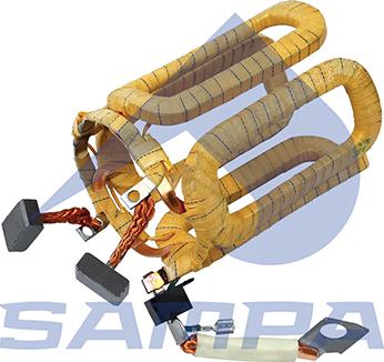 Sampa 010.2851 - Обмотка збудження, стартер autocars.com.ua