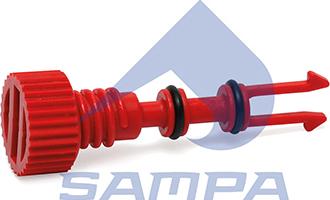 Sampa 010.3729 - Пробка, фланець охолоджуючої рідини autocars.com.ua