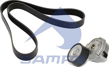 Sampa 010.940 - Поликлиновий ремінний комплект autocars.com.ua