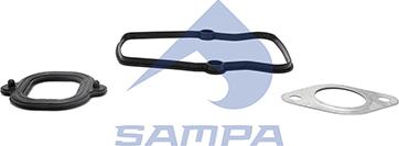 Sampa 011.502 - Комплект прокладок, головка цилиндра autodnr.net