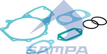 Sampa 011.517A - Комплект прокладок, водяний насос autocars.com.ua