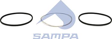 Sampa 011.658 - Комплект прокладок, гільза циліндра autocars.com.ua