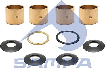 Sampa 011.848 - Ремкомплект, диференціал autocars.com.ua