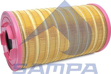 Sampa 020.738 - Воздушный фильтр avtokuzovplus.com.ua