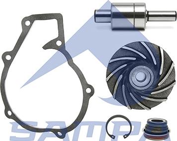 Sampa 020.900 - Ремкомплект, водяний насос autocars.com.ua