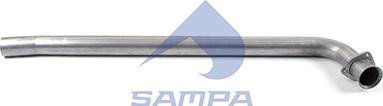 Sampa 021.200 - Труба выхлопного газа avtokuzovplus.com.ua