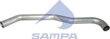Sampa 021.226 - Труба вихлопного газу autocars.com.ua