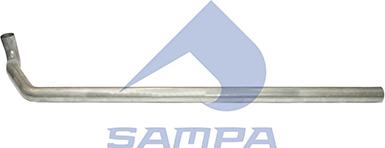 Sampa 021.262 - Труба вихлопного газу autocars.com.ua