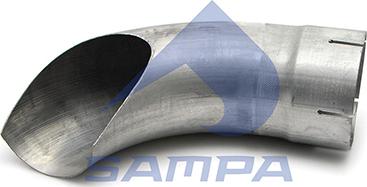 Sampa 021.273 - Труба вихлопного газу autocars.com.ua