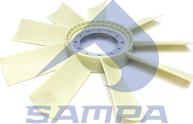 Sampa 021.342 - Вентилятор, охлаждение двигателя autodnr.net