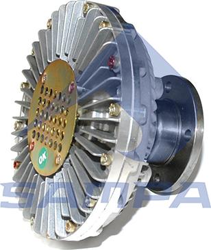 Sampa 021.347 - Сцепление, вентилятор радиатора avtokuzovplus.com.ua