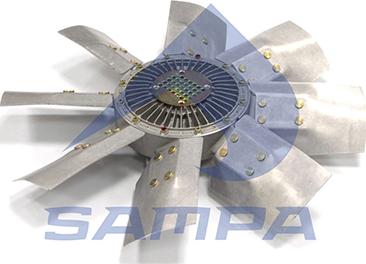 Sampa 021.350 - Вентилятор, охлаждение двигателя autodnr.net