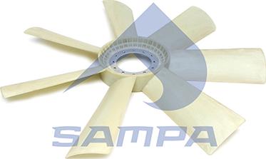 Sampa 021.390 - Вентилятор, охолодження двигуна autocars.com.ua