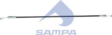 Sampa 021.401 - тросовий привід, відкидання кришки - ящик для зберігання autocars.com.ua