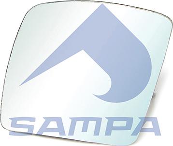 Sampa 022.115 - Зеркальное стекло, широкоугольное зеркало avtokuzovplus.com.ua