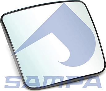 Sampa 022.132 - Дзеркальне скло, дзеркало ширококутна autocars.com.ua