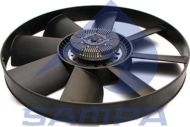 Sampa 022.397 - Вентилятор, охлаждение двигателя autodnr.net