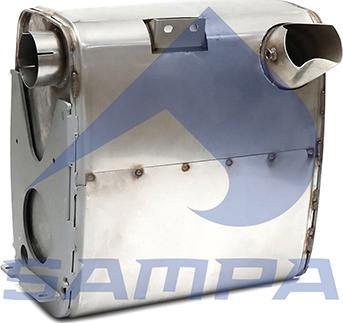 Sampa 022.494 - Глушник вихлопних газів кінцевий autocars.com.ua