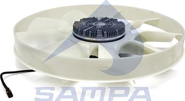 Sampa 023.491 - Вентилятор, охолодження двигуна autocars.com.ua