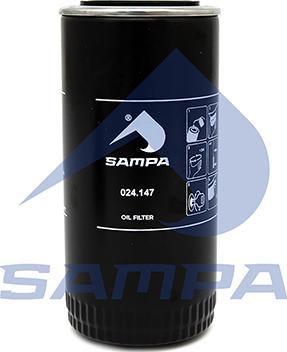 Sampa 024.147 - Масляний фільтр autocars.com.ua
