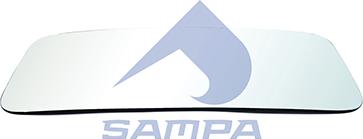 Sampa 024.348 - Дзеркальне скло, зовнішнє дзеркало autocars.com.ua