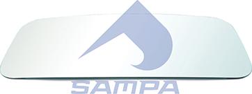 Sampa 024.349 - Дзеркальне скло, зовнішнє дзеркало autocars.com.ua