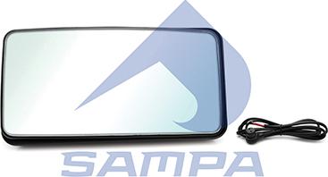 Sampa 024.380 - Зовнішнє дзеркало autocars.com.ua