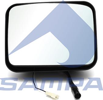 Sampa 024.421 - Широкий дзеркало autocars.com.ua