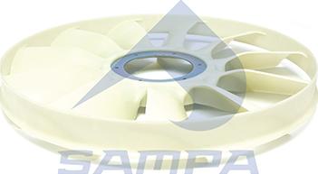 Sampa 025.123 - Вентилятор, охолодження двигуна autocars.com.ua