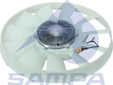 Sampa 025.245 - Вентилятор, охолодження двигуна autocars.com.ua
