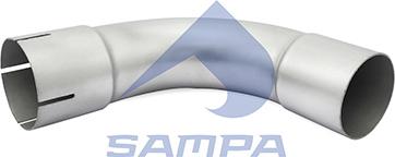 Sampa 025.372 - Труба вихлопного газу autocars.com.ua