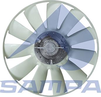Sampa 025.419 - Вентилятор, охлаждение двигателя avtokuzovplus.com.ua