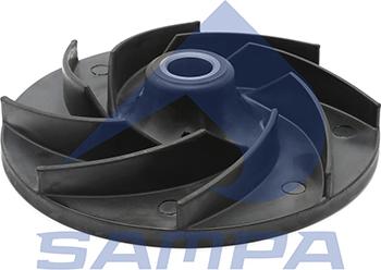 Sampa 027.097 - Крильчатка, водяний насос autocars.com.ua
