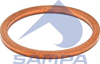 Sampa 027.193 - Уплотнительное кольцо, резьбовая пробка маслосливного отверстия autodnr.net