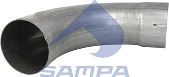 Sampa 027.206 - Труба вихлопного газу autocars.com.ua