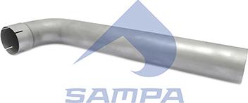 Sampa 027.212 - Труба выхлопного газа avtokuzovplus.com.ua