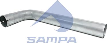 Sampa 027.233 - Труба вихлопного газу autocars.com.ua