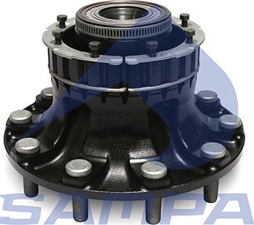 Sampa 030.1413C-F - Маточина колеса autocars.com.ua