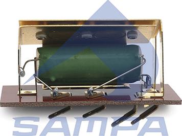 Sampa 030.2013 - Опір, реле, вентилятор салону autocars.com.ua