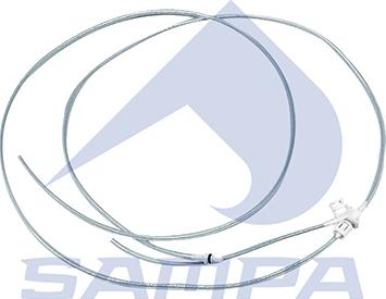 Sampa 030.2081 - Трос, регулювання спинки сидіння autocars.com.ua