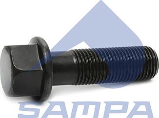 Sampa 030.2514 - Болт, диск гальмівного механізму autocars.com.ua