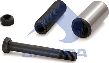 Sampa 030.553 - Ремкомплект, палець вушка ресори autocars.com.ua