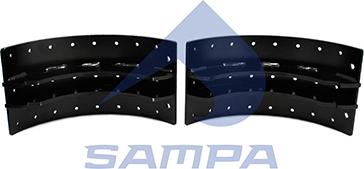 Sampa 030.643 - Комплект тормозных колодок, барабанные avtokuzovplus.com.ua