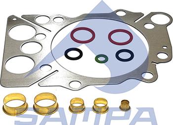 Sampa 030.715 - Комплект прокладок, головка циліндра autocars.com.ua