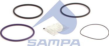 Sampa 030.720 - Комплект прокладок, гильза цилиндра avtokuzovplus.com.ua