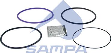 Sampa 030.727 - Комплект прокладок, гильза цилиндра autodnr.net