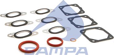 Sampa 030.732 - Комплект прокладок, випускний колектор autocars.com.ua