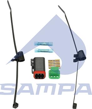 Sampa 030.920 - Ремкомплект, педаль акселератора autocars.com.ua