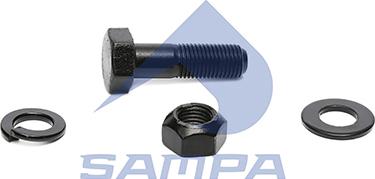 Sampa 030.966 - Ремкомплект, палець вушка ресори autocars.com.ua